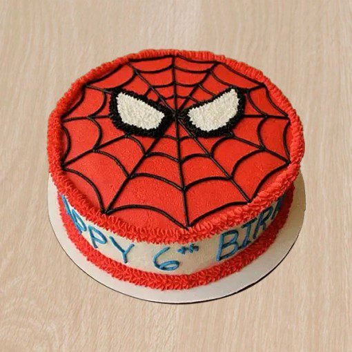 Spiderman Treat Cake