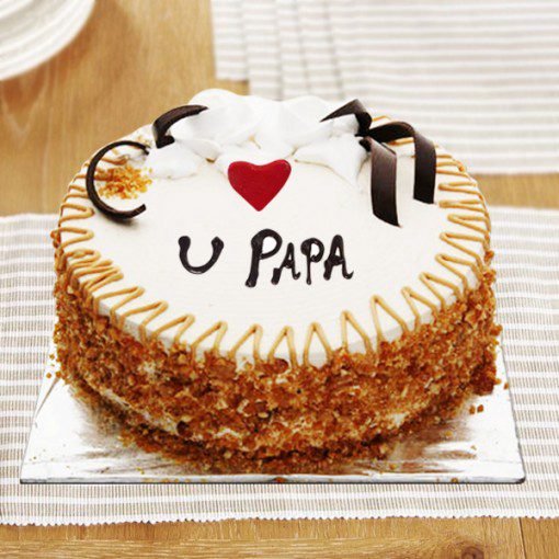 Love You Papa Cake