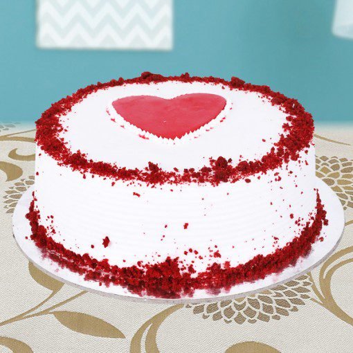 Sugarless Red Velvet Cake